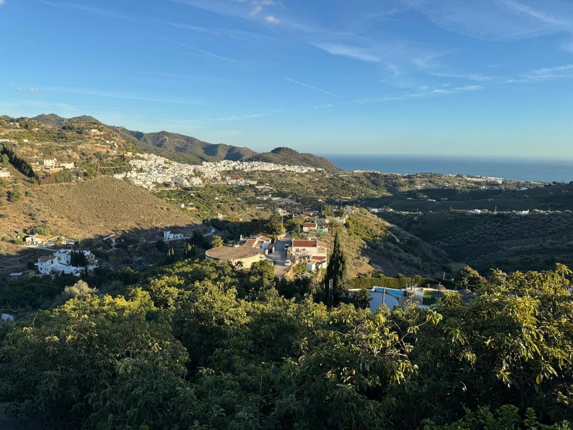 Villa En Frigiliana Con Piscina, Jacuzzi Y Espectaculares Vistas מראה חיצוני תמונה